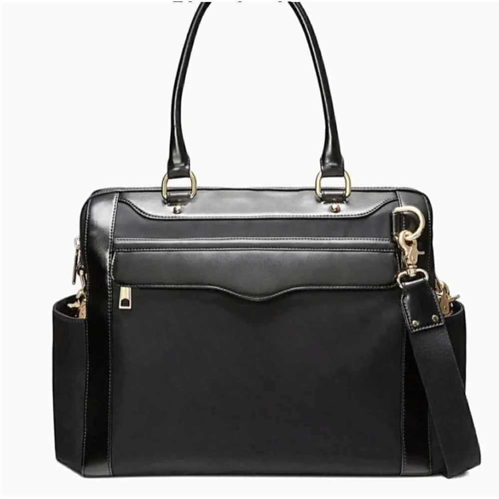 NWT Rebecca Minkoff Knocked Up Diaper Bag - Black